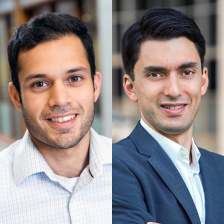 Headshots of Siddharth Krishnan and Greg Ekchian